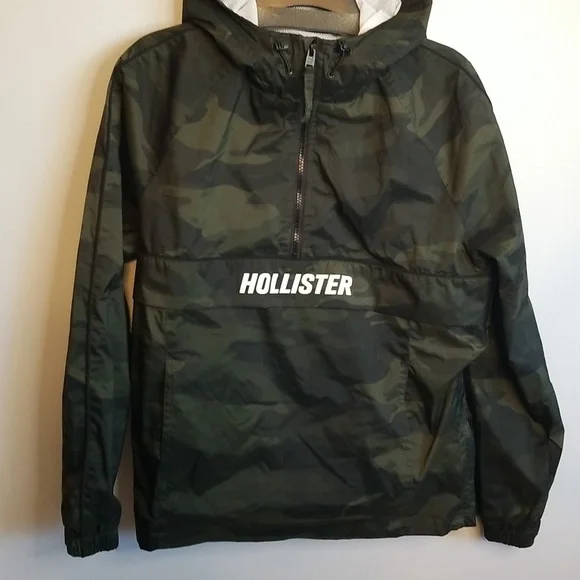 HOLLISTER EPIC FLEX WINDBREAKER HOODIE - Picture 2 of 10
